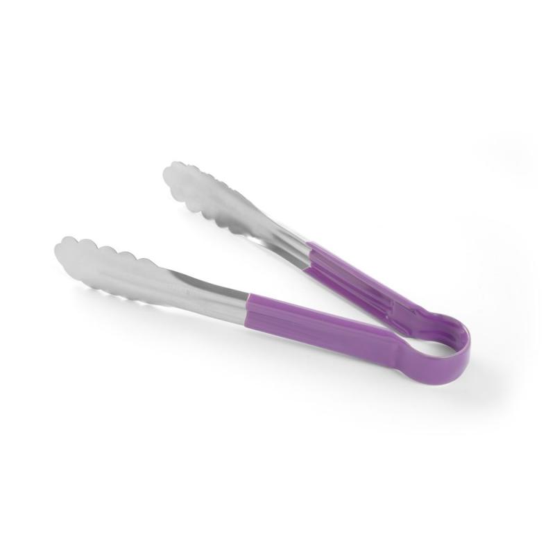 Serving tong HACCP 250 mm, HENDI, Purple, (L)250mm