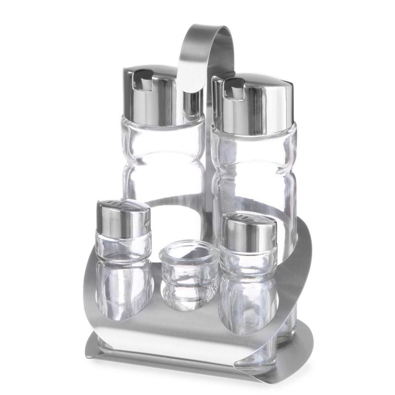 Condiment set, HENDI, 130x110x(H)185mm