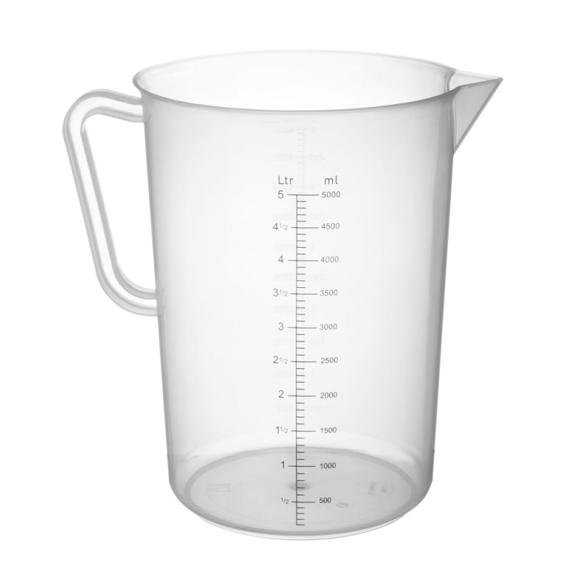 Measuring jug polypropylene, HENDI, 5L, ⌀190x(H)270mm