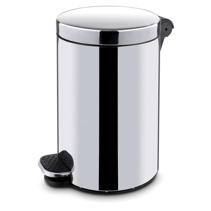 Round pedal waste bin with inner bin, HENDI, 20L, ⌀300x(H)440mm