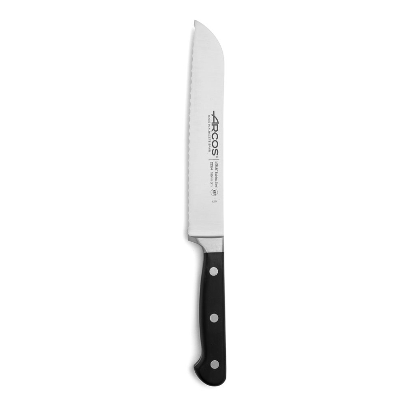 Bread knife, ÓPERA, Arcos, Black, (L)303mm