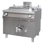 Premium Boiling Pan - 265L - Indirect - 90cm Deep - Gas