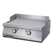 Heavy Duty Griddle - Smooth - Double Unit - 70cm Deep - Electric