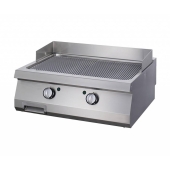 Heavy Duty Griddle - Grooved - Double Unit - 70cm Deep - Gas