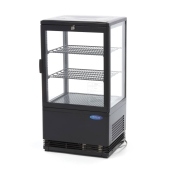 Холодильник с дисплеем - 58 л - 43 см - черный