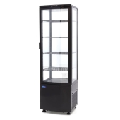Холодильник с дисплеем - 235 л - 52 см - черный