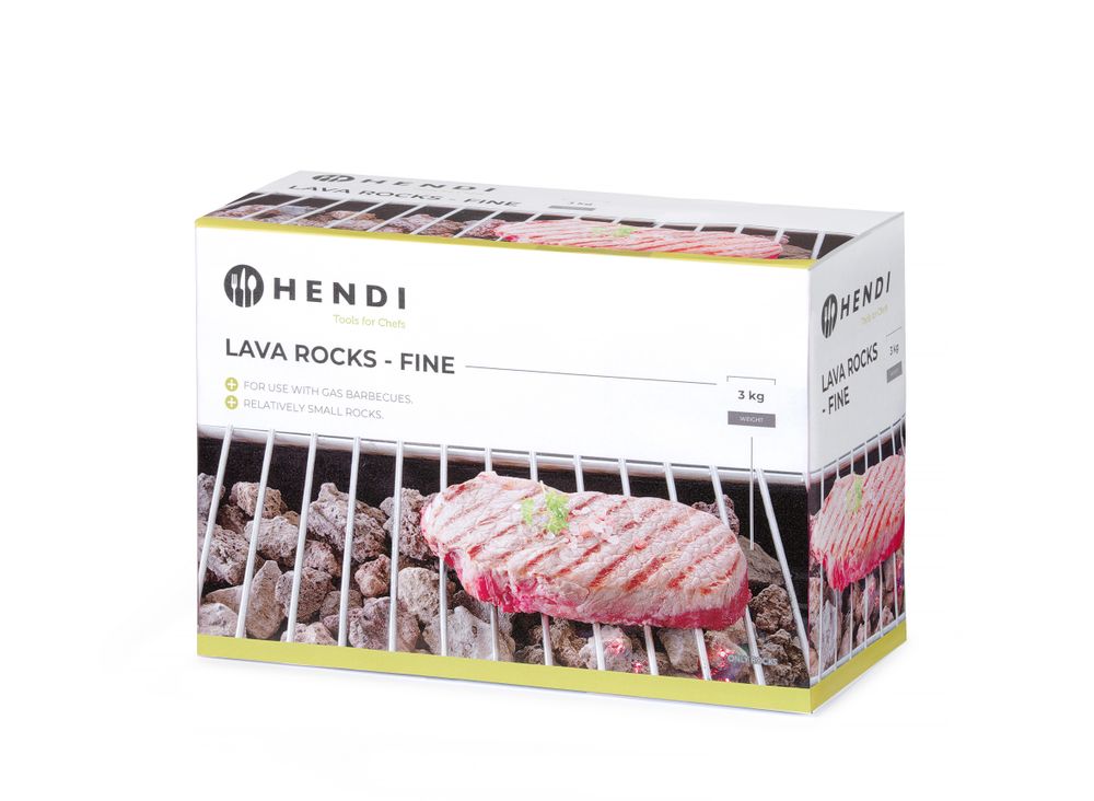 Lava rocks - fine, HENDI, box