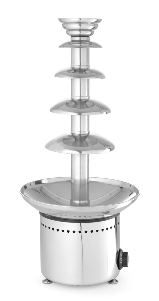 Chocolate fountain 5 tiers, HENDI, 230V/265W, ⌀332x(H)709mm