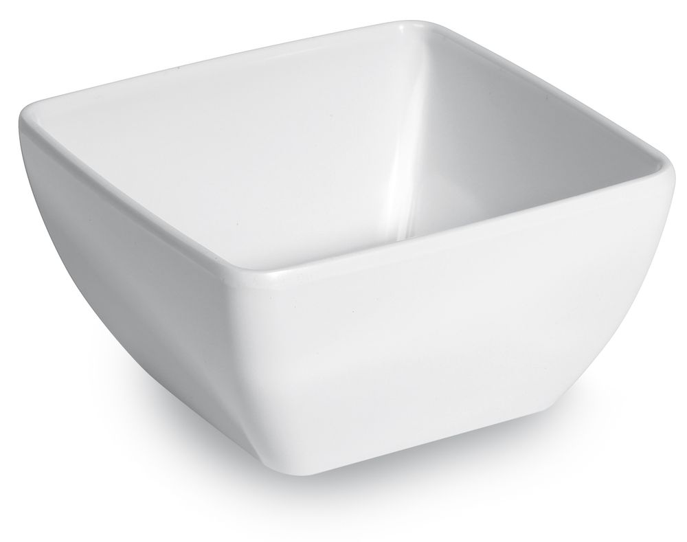 Square bowl, HENDI, White, 130x130x(H)65mm