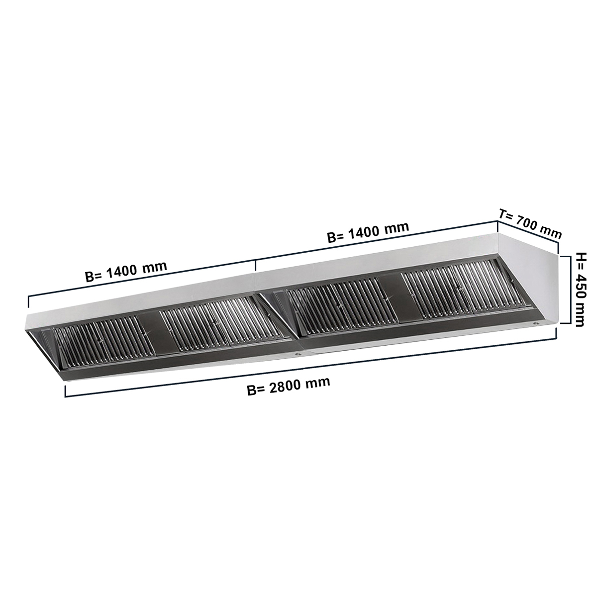 SEINAKUBU FILTRI JA VALGUSEGA 2800X700X450MM